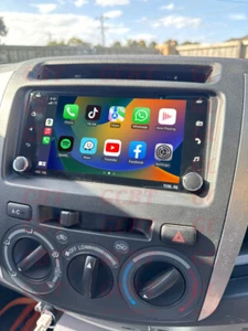For Toyota Hilux 2005-2015 Android 13 CarPlay Car Stereo Radio GPS Navi WIFI - Picture 1 of 19