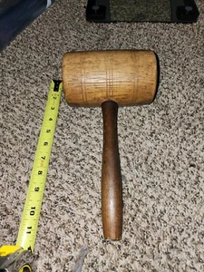 Vintage Wood Mallet Hammer - Picture 1 of 8