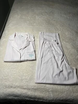 Conjunto de pijama vintage para mujer Fundamentals From Sears rosa talla mediana nailon Foto 1 de 4