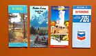 Vintage Maps Of Wyoming, Brochures For Yellowstone, Grand Teton
