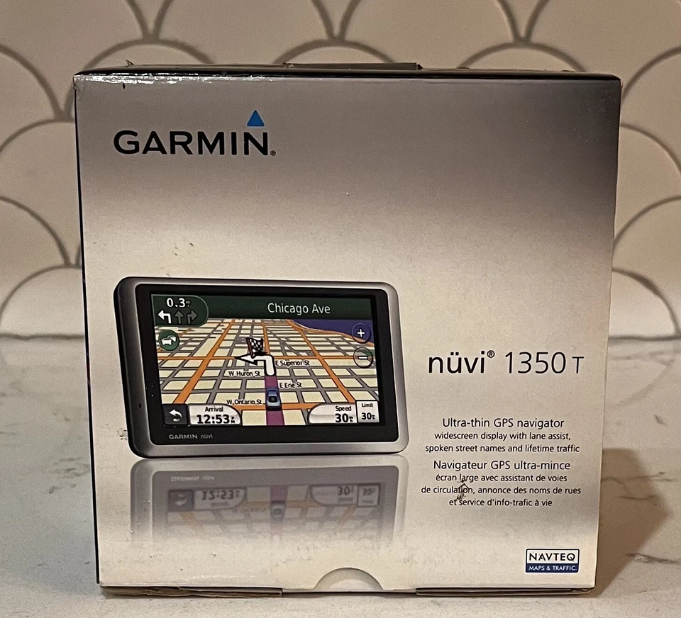 Garmin Nuvi 1350T Car Navigation System - Image 1 of 4