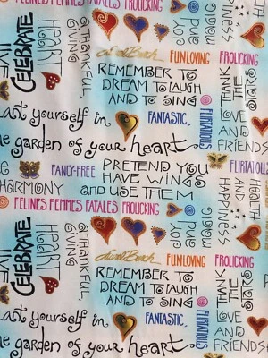 "Fabulouse Felines" by Laurel Burch for Clothworks - 76 " x 44" (2 yds.+) - Image 1 of 2