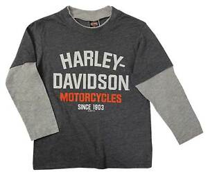 7 años Harley Davidson Kid's Riders de Bristol Naranja Distribuidor Camiseta Camiseta Top