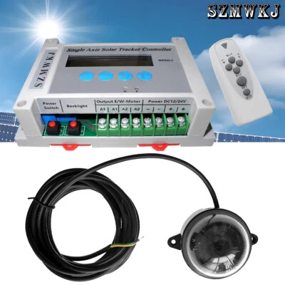 SZMWKJ Einachs Solarpanel Tracking LCD Solar Tracker Controller & IR Fernbedienung - Bild 1 von 4