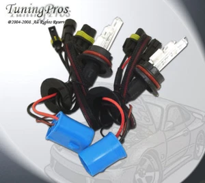 2 PC 35W Hid Xenon Conversion Léger Ampoule Seulement -1 Paire 9004 25000K Bas - Picture 1 of 2