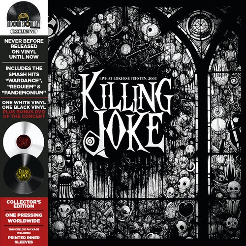 KILLING JOKE **Live at Lokerse Feesten, 2003 (IEX) *NEW RECORD LP VINYL DVD - Image 1 of 1