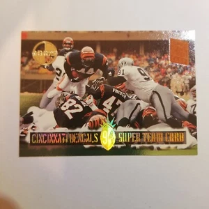1994 Stadium Club Super Team Members Only #5 Cincinnati Bengals Derrick Fenner - Picture 1 of 2