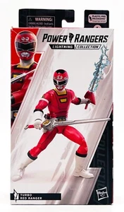 Power Rangers Lightning Collection Turbo Red Ranger 6" Collectible Action Figure - Foto 1 di 4
