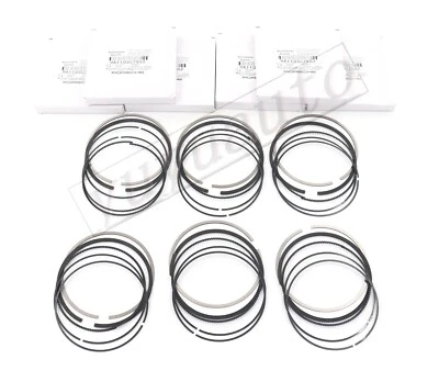 Juego de 6 anillos de pistón Mahle para Porsche 911 Carrera S Turbo 991 997 MA1 MDA 3,8 L Foto 1 de 4