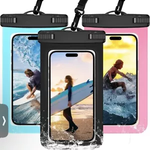 Waterproof Cell Phone Pouch Dry Bag Case Cover For Phone 6.7" - Picture 1 of 9