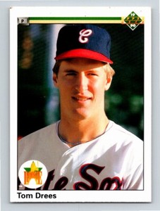 1990 Upper Deck Tom Drees RC Chicago White Sox #3