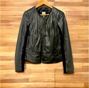 Halogen Faux Leather Jacket in Black - Picture 1 of 2