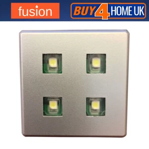 Square LED Plinth Light - Daisy Chain 0.5W / 220V Rated IP20 Cool White or Blue - Picture 1 of 4