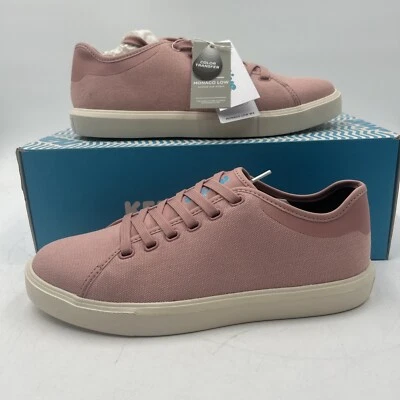 Native Shoes Monaco Zapatillas bajas de lona WX Zapatos Rosa, Hombres talla 8 Mujeres talla 10 Foto 1 de 4