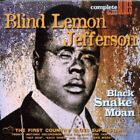 BLIND LEMON JEFFERSON - BLACK SNAKE MOAN  CD NEW!