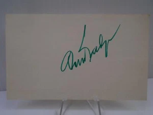 DONALD BUDGE TENNIS CHAMP HOF ORIG FIRMADO AUTÓGRAFO TARJETA ÍNDICE ENVÍO GRATUITO HF - Imagen 1 de 3