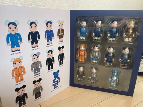 BE@RBRICK MEDICOM TOY ANA 70th Anniversary Uniform Collection Set Lot of 11 Cover