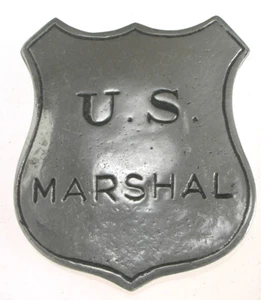 Marshal Abzeichen, historische Neuheit, Old West, Vintage, # 12, Made in USA, - Bild 1 von 2