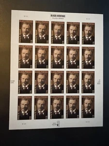 Scott #4222 Black Heritage Charles Chestnutt Pane of 20 41¢ Stamps (2008) - Picture 1 of 1
