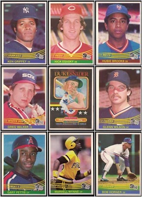 1984 Donruss Baseball #505-660 -- You Pick to Complete Your Set - Image 1 of 4