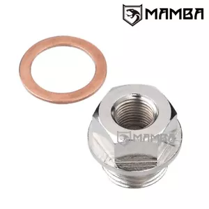 turbo 1/8 NPT Female to M16 x P1.5 Gauge Sensor Sender Thread Adapter Reducer - Imagen 1 de 4