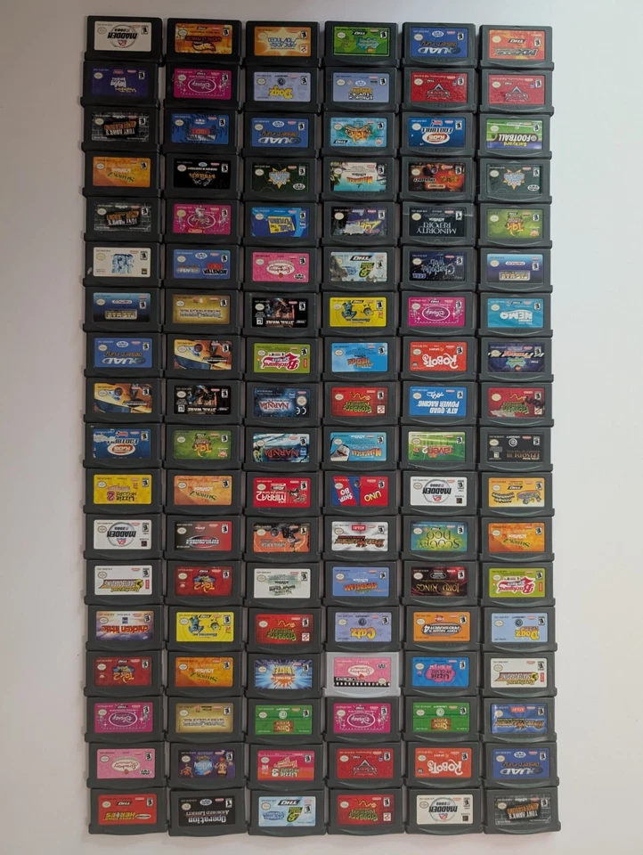 NINTENDO GAMEBOY ADVANCE GAME LOT ☆ YOU CHOOSE ☆ BUY 3 GET 1 FREE - Image 1 of 1
