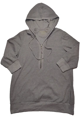 AVENUE Mujer Talla 14/16 Gris 1/2 Cremallera + Manga 3/4 Sudadera Térmica NUEVA Foto 1 de 4