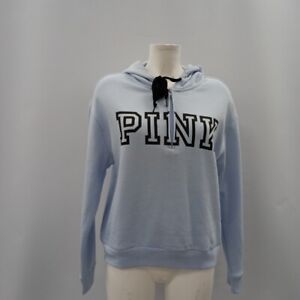 Pink Hoodie Medium Womens Blue Cotton Blend BNWT RMF06-CD