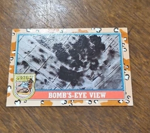 1991 TOPPS DESERT STORM ~ BOMB'S-EYE VIEW #165 - Picture 1 of 2