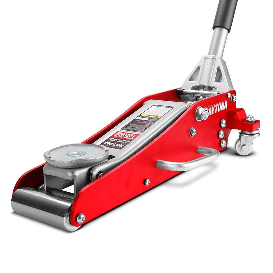 Daytona D1200AS 1200kg Aluminium and Steel Racing Hydraulic Trolley Jack
