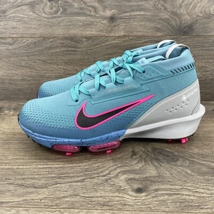 Nike Infinity Tour 2 Gore-Tex Golf Cleats Men's Size 10 W Blue Multi FV4898-400 - Picture 1 of 14