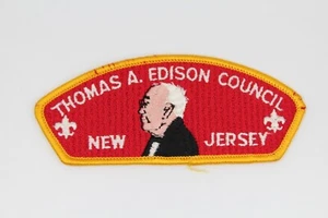 Thomas A. Edison Council CSP New Jersey NJ Boy Scouts Patch BSA Free Shipping - Picture 1 of 2