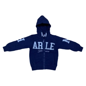 FELPA CON CAPPUCCIO E ZIP YOURS BABY BAMBINO 3/7 ANNI 100%CO - Y1217 - Foto 1 di 1