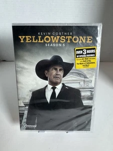 Yellowstone: La Temporada Completa Cinco Parte 1 (DVD, 2023, Juego de 4 Discos) Temporada 5 - Imagen 1 de 3