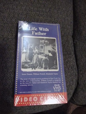 Vintage 1993 Life With Father Film Classics VHS Sealed 🆕 - Image 1 of 2