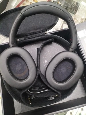 SONY WH- ULT9000 OVER EAR WIRELESS NOISE CANCELLING HEADPHONES , BLACK YY2981. - Image 1 of 4