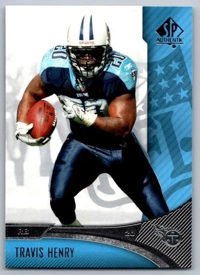 2006 SP Authentic Travis Henry Tennessee Titans #85 - Image 1 of 2