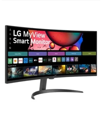 LG MyView (34SR60QC-B) 34" WQHD Smart Monitor - (Screen Only-Please Read) - Image 1 of 4
