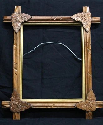 Marco de fotos vintage estilo Selva Negra Adirondack 8x10 motivo de decoración floral Foto 1 de 4