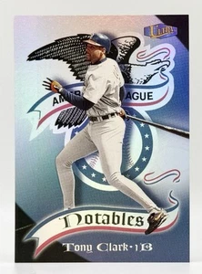 1998 Fleer Ultra Notables Tony Clark Detroit Tigers - Picture 1 of 2