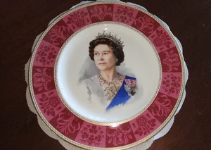 Queen Elizabeth II 40th Anniv. Coronation Royal Doulton Plate #367/2500 - Picture 1 of 1