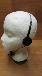 Vintage Sony Walkman MDR-006 Black Silver Band Headphones Tested Working - Picture 1 of 7