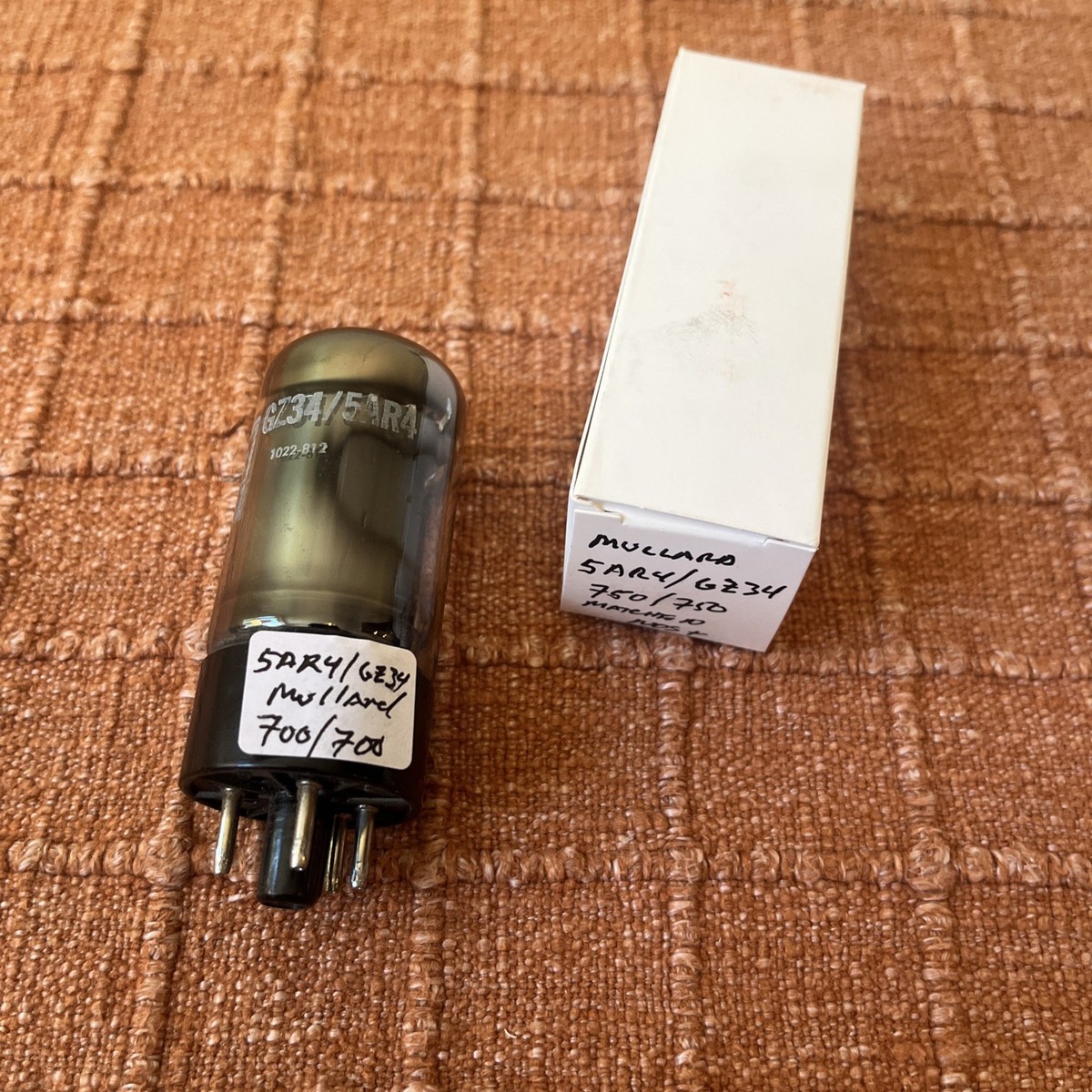真空管 GZ34 SIEMENS（MULLARD） Siemens Gz34 5AR4 NOS NIB Mullard Made | eBay
