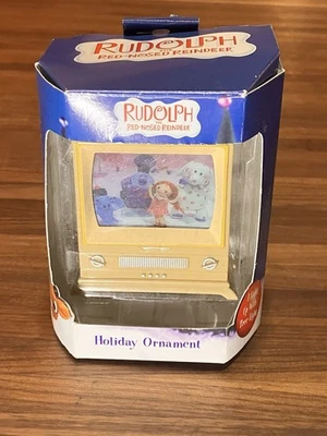 Enesco Rodolfo el reno nariz roja de colección adorno de Navidad 1992 TV juguetes inadaptados Foto 1 de 4