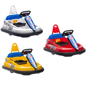 Bumper Car for Kids, 360° Rotation 6V Electric Ride On Bumper - Picture 1 of 34