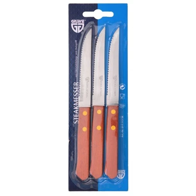 GRÄWE Steakmesser 3 auf Karte, Steakbesteck, Pizzamesser - Bild 1 von 3