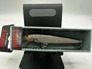 Rapala f-9 silver black back floating minnow original f09 s 3 1/2" 3/16oz - Picture 1 of 5