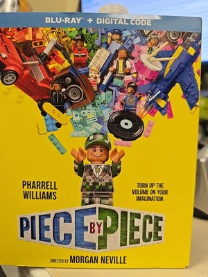 Piece By Piece (Blu-ray) w/ Slipcover 2024 Lego Movie Foto 1 de 2