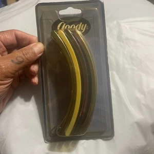 Vintage 90s Goody CLINCH-IT COMBS Metallic Shimmer Pack of 4 New - Picture 1 of 4