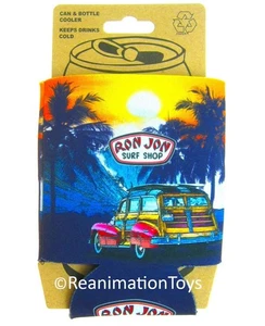 Ron Jon Surf Shop Florida Surfs Up Woodie Wagon Beer Can/Bottle Koozie New - Picture 1 of 1